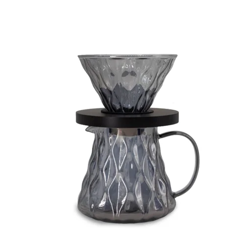 طقم تقطير زجاجي V60  _02 